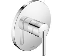 Duravit Balcoon mezclador monomando de ducha, instalación empotrada, 170x172mm, BA4210010010, Color: Cromo alto brillo
