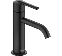 Duravit Balcoon Mezclador monomando de lavabo S FreshStart y Minusflow, BA1013002046, Color: Negro Mate