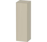 Duravit Blanco Tulipán armario de media altura, anchura 400 x profundidad 360mm, 1 tope de puerta de apertura a la derecha, WT1332RH3H3, Color: Topo alto brillo