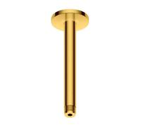 Duravit - Brazo de ducha de techo, 21 cm, dorado UV0670025034