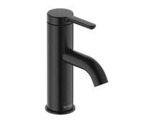 Duravit C.1 - Grifo de lavabo, negro mate C11010002046