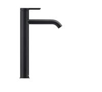 Duravit C.1 mezclador monomando de lavabo XL, sin desagüe, proyección 166mm, C11040002046, Color: Negro Mate