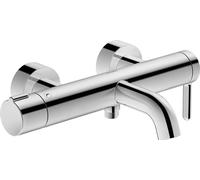 Mezclador monomando para bañera Duravit C.1 para montaje en superficie, conexiones en S, con válvula de inversión, cromado, C15230000010, Color: cromado