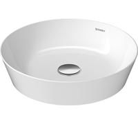 Duravit Cape Cod lavabo 43x43 cm circular sobre encimera blanco brillante 2328430000