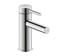 Duravit Circle Mezclador monomando de lavabo S Minusflow, sin juego de desagüe, proyección 100 mm, cromo, CE1012002010