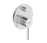 Duravit Circle - Grifo empotrado para 2 aparatos, con cuerpo de montaje, cromo CE4210008010