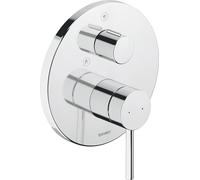 Duravit Circle mezclador monomando de ducha, empotrado, cromo, CE4210012010