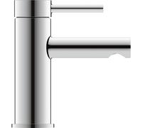 Duravit Circle Mezclador monomando de lavabo, 100 mm de proyección, sin juego de desagüe, cromo, CE1011002010