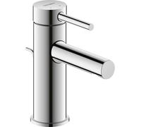 Duravit Circle Mezclador monomando de lavabo S, con juego de desagüe, proyección de 100 mm, cromo, CE1010001010