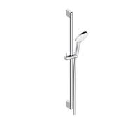 Duravit - Conjunto de alcachofa de ducha, barra y manguera, cromo UV0680001010