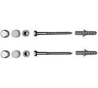 Duravit - Conjunto de anclaje para bidé de pie, inodoro y semicolumna, diámetro 6 mm x 70 mm 0067011000