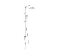 Duravit - Conjunto de ducha sin grifo, diámetro 25 cm, cromo UV4322002010