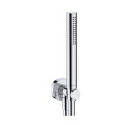 Duravit - Conjunto de ducha, soporte y manguera, cromo UV0762002010