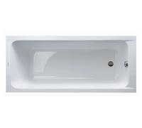 Bañeras Duravit D-Code, 1700x700mm, rectangular, versión empotrada, 110 litros, 1 fondo inclinado, blanco brillante, 700098000000000