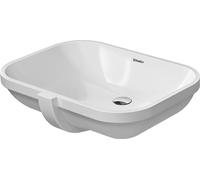 Duravit D-Code lavabo 56x40 cm rectangular bajo encimera blanco brillante 0338560000