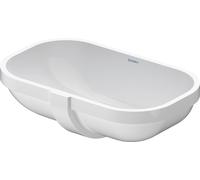 Duravit D-Code lavabo 49.5x29 cm rectangular bajo encimera blanco brillante 0338490000