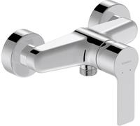 Duravit D-Code Mezclador monomando de superficie para ducha, DC4230001010, Color: Cromo alto brillo