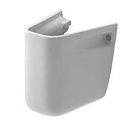Duravit D-Code - Semicolumna para lavabo 070545, blanco alpino 08571700002