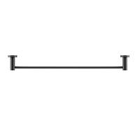 Duravit D-Code - Toallero, 60 cm de largo, negro mate 0099244600
