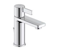 Duravit D-Neo - Grifo para lavabo (tamaño mediano, 110 mm de altura), color cromado