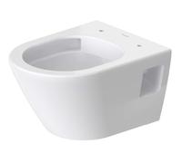 Duravit D-Neo taza de inodoro con asiento de cierre suave suspendido sin reborde blanco 45870900A1