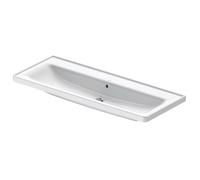 Duravit D-Neo - Lavabo 120x48 cm, con rebosadero, sin agujero para grifo, blanco 2367120060