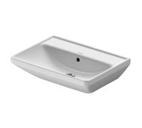 Duravit D-Neo - Lavabo 60x44 cm, sin orificio para grifo, blanco 2366600060