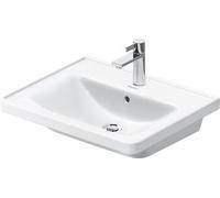 Duravit D-Neo lavabo 60x48 cm rectangular para mueble blanco brillante 2367600060