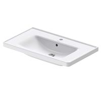 Duravit D-Neo - Lavabo 80x48 cm, 1 orificio para grifo, blanco 2367800000