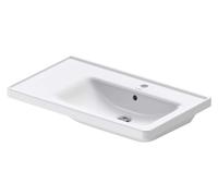 Duravit D-Neo - Lavabo para mueble 80x48 cm, 1 orificio para grifo a la derecha, blanco 2370800000