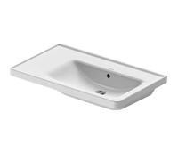 Duravit D-Neo lavabo 80x48 cm rectangular para mueble blanco brillante 2370800060