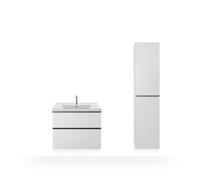 Duravit D-Neo mezclador monomando de lavabo M, proyección 109 mm, con juego de drenaje, DE10200010, DE1020001010
