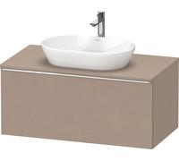 Duravit D-Neo mueble bajo lavabo consola, suspendido, 1000x459x550mm, 1 extraíble, con tirador cromo, DE4948010750000, Color: Lino mate decorativo