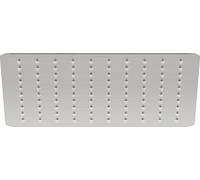 Duravit ducha con efecto lluvia 30x30 cm cuadrada acero UV0660031070