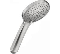 Duravit - Alcachofa de ducha, 3 chorros, MinusFlow, acero inoxidable cepillado UV0652016070