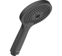 Duravit Alcachofa de ducha 3jet Click! 120 UV0650017046, 3 chorros Ø120 mm, negro mate