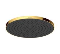 Duravit - Ducha mural, diámetro 23 cm, MinusFlow, dorado UV0662017034