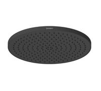 Duravit - Ducha mural, diámetro 23 cm, MinusFlow, negro mate UV0662017046