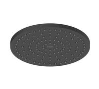 Duravit - Ducha mural, diámetro 23 cm, MinusFlow, negro mate UV0662018046