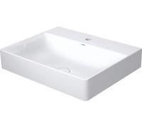 Duravit DuraSquare lavabo 60x47 cm rectangular clásico-para mueble blanco brillante 2353600079