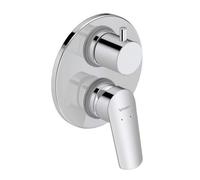 Duravit DuraStyle Basic - Grifo empotrado para 2 aparatos, con cuerpo de montaje, cromo N15210008010