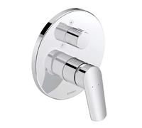 Duravit DuraStyle Basic - Grifo empotrado para 2 dispositivos, cromo N14210012010