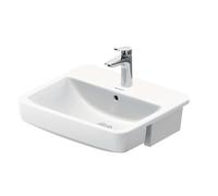 Duravit DuraStyle Basic - Lavabo 55x47 cm, con rebosadero, agujero para grifo, blanco 03765500002