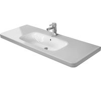 Duravit DuraStyle lavabo 120x48 cm rectangular clásico-para mueble-con encimera blanco brillante 2320120000