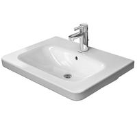 Duravit DuraStyle lavabo 65x48 cm rectangular clásico-para mueble blanco brillante 2320650000