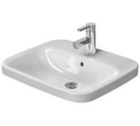 Duravit DuraStyle - Lavabo de mueble 56x46 cm, con 1 orificio para grifería, con WonderGliss, blanco 03745600001