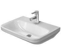 Duravit DuraStyle - Lavabo Med 60x44 cm, con 1 orificio para grifería, con WonderGliss, blanco 23246000001