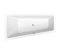 Duravit Duravit No.1 - Bañera asimétrica, 160x85 cm, izquierda, blanca 700506000000000