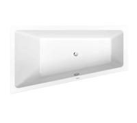 Duravit Duravit No.1 - Bañera asimétrica, 170x100 cm, izquierda, blanca 700508000000000