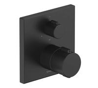 Duravit - Grifo termostático empotrado, negro mate TH4200015046